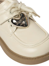 Beige Synthetic Leather Velcro Sneakers For Kids-Unisex (TC-ZY388-BEIG)