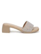 Beige PU Block Sandals (TC-REN-T25-BEIG)