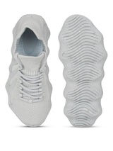 Grey Mesh Slip-On Sneakers (TC-RS3445-GRY)
