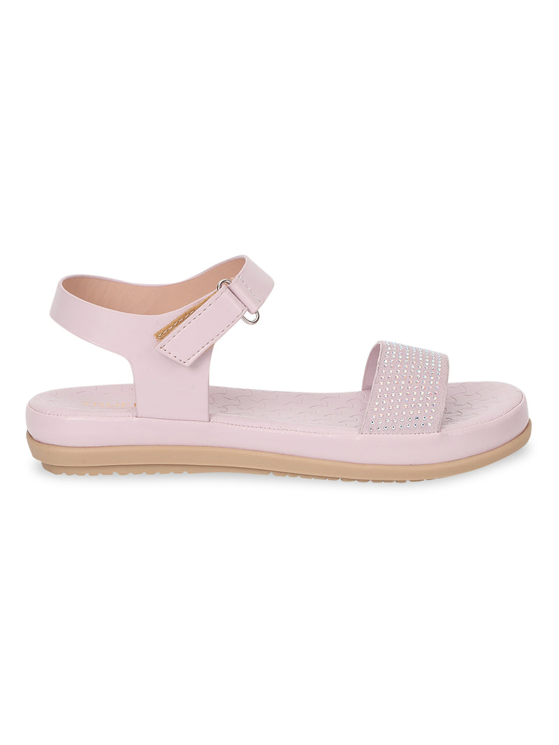 Lilac PU Slip-On Sandal (TC-ST-016-LIL)