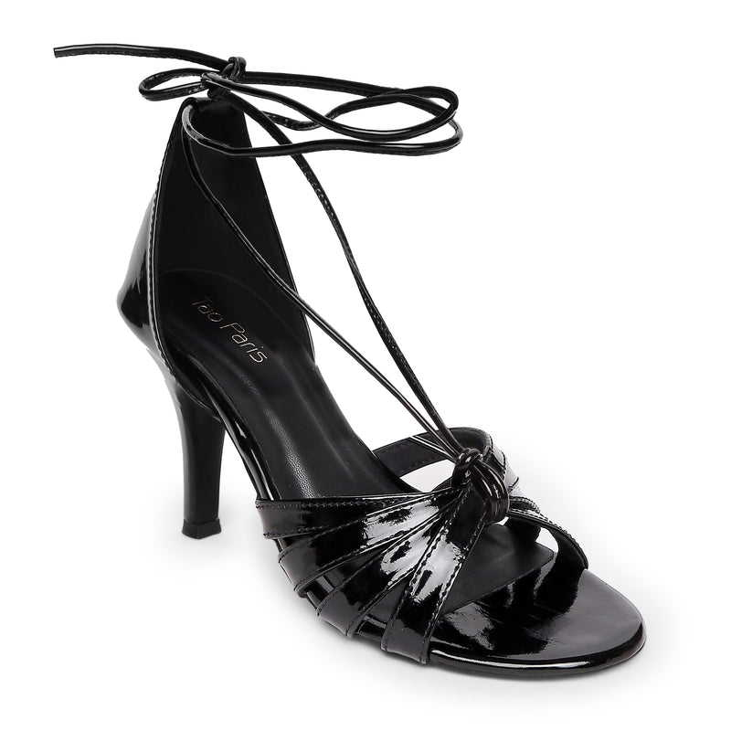 Tao Paris Fia 10009-03 Detailing Black Sandals