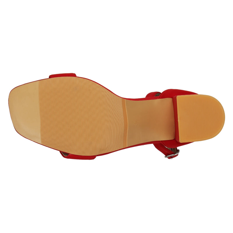 Tao Paris Kya 10020-01 Red Solid Heels