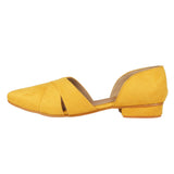 Tao Paris Lia 10023-02 Yellow Solid Ballet Flats