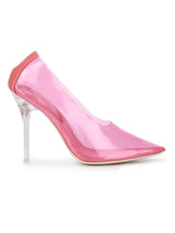 Fuschia Perspex Pump Stilettos