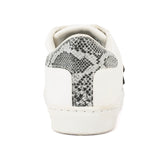 Snake Detail Lace Up Trainer
