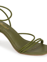 Green PU Strappy Stiletto Sandals (TC-ST-1231-GRNPU)