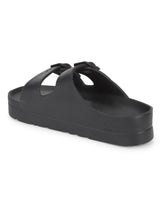 Black PU Slip-On Flats (TC-ROME1-BLK)