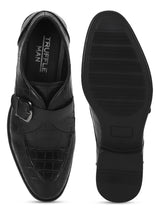 Black Croc PU Men Loafers (TC-SM-5028-BLKCROC)