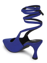 Cobalt Blue Lycra Stiletto Sandals (TC-ST-1240-COB)