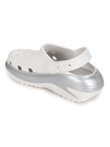 White PU Slip-On Croc Flats (TC-RS3496-WHT)