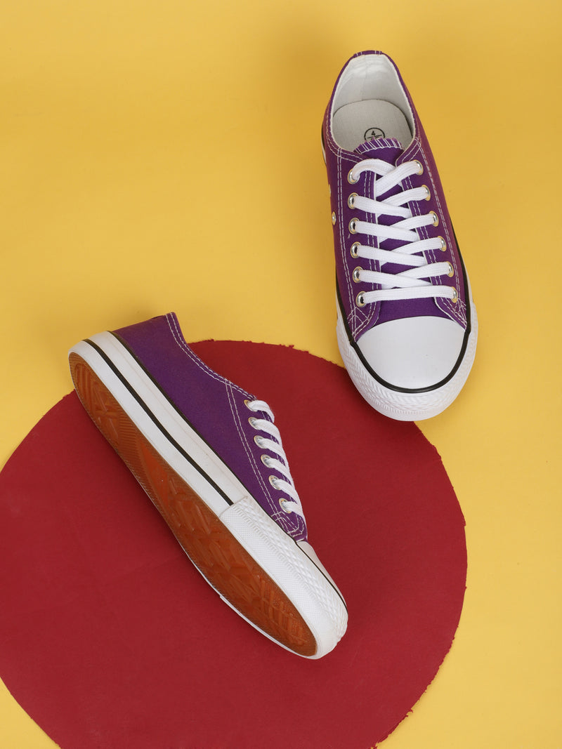 Lilac hot sale canvas shoes