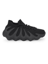 Black Mesh Slip-On Sneakers (TC-RS3445-BLK)