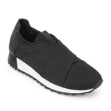 Black Crossover Mesh Trainers