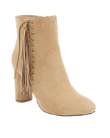 Taupe Suedette Boots