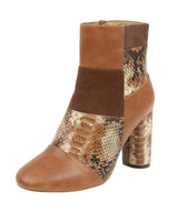 Brown Pu Boots