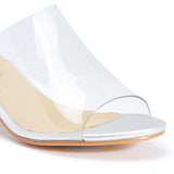 Perspex Clear Sandals