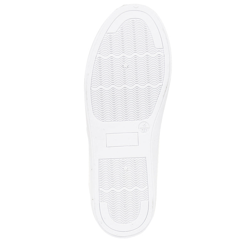 Grey Croc Pu Flat Shoes