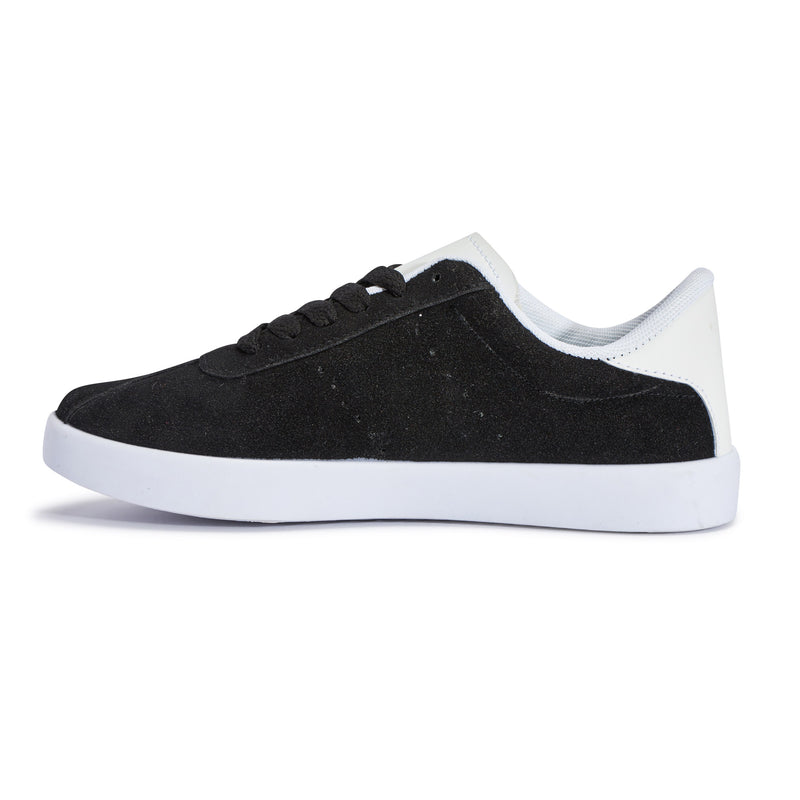 Black Chunky Lace Up Trainer