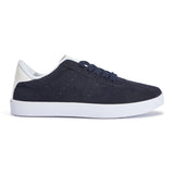 Navy Chunky Lace Up Trainer