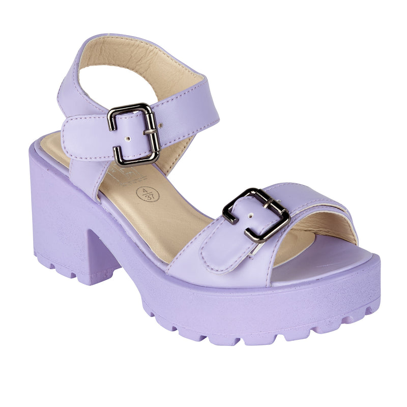 Lilac  Flat Shoes