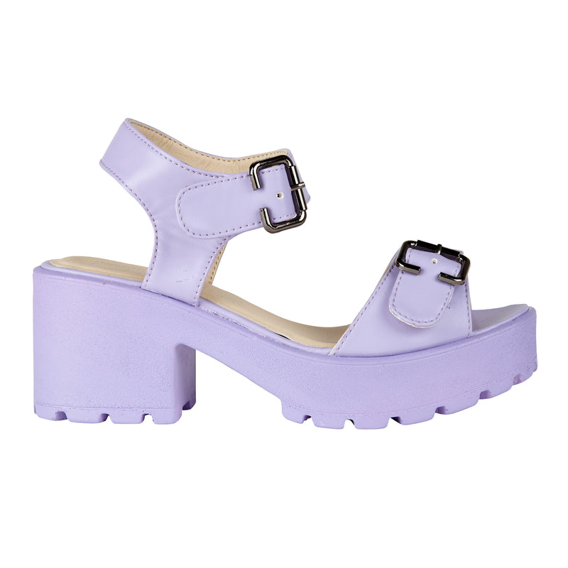 Lilac  Flat Shoes