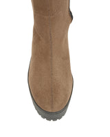 Taupe Suedette Boots