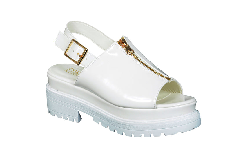 White  Flat Shoes