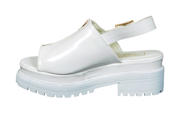 White  Flat Shoes