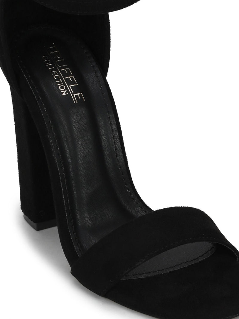 Ted Black Suede Pump Heels by Mollini | Shop Online at Mollini