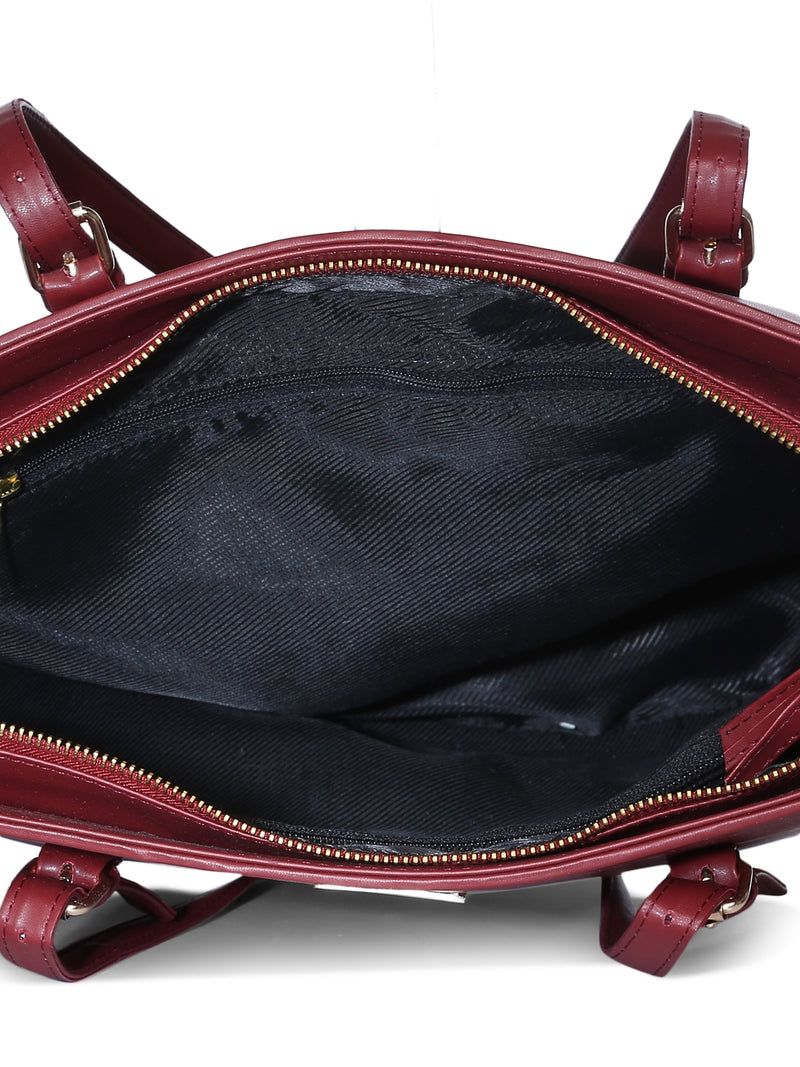 Burgundy Shoulder Bag