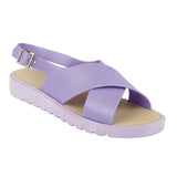 Purple Flat Shoes