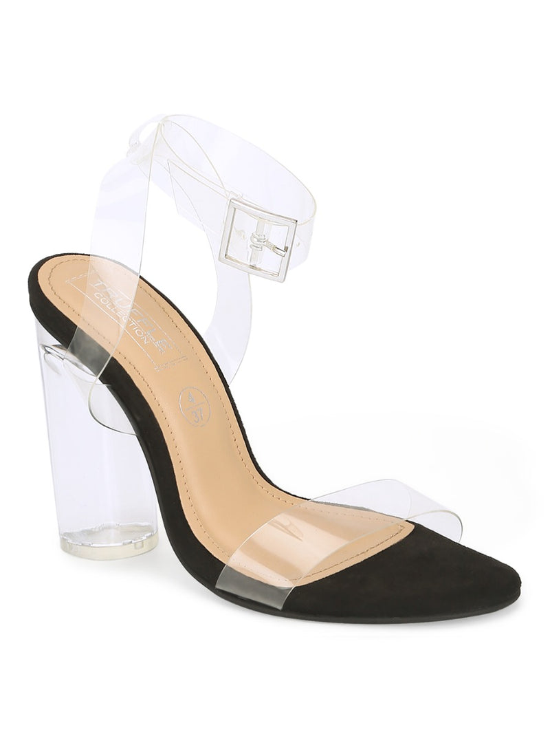 BuddyLove X Chinese Laundry | Robinn Heels | Clear